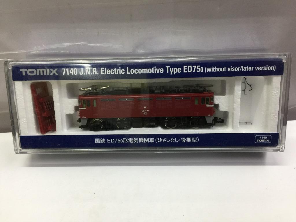 Tomix 7140 JNR Electric Locomotive Type ED750 Without Visor Later Version N Scale