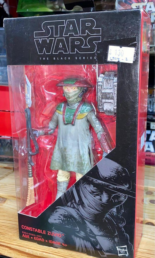 C924-2 HASBRO STAR WARS THE BLACK SERIES FIGURE 09 CONSTABLE ZUVIO 36108