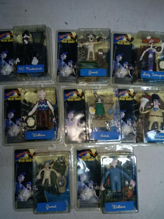 wallace & growing the curse of the were rabbit Wallace and Gromit set