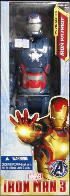 HASBRO 60697 MARVEL AVENGERS INITIATIVE IRON MAN 3 TITAN HERO SERIES MOVIE SERIES 12 INCH IRON PATRIOT