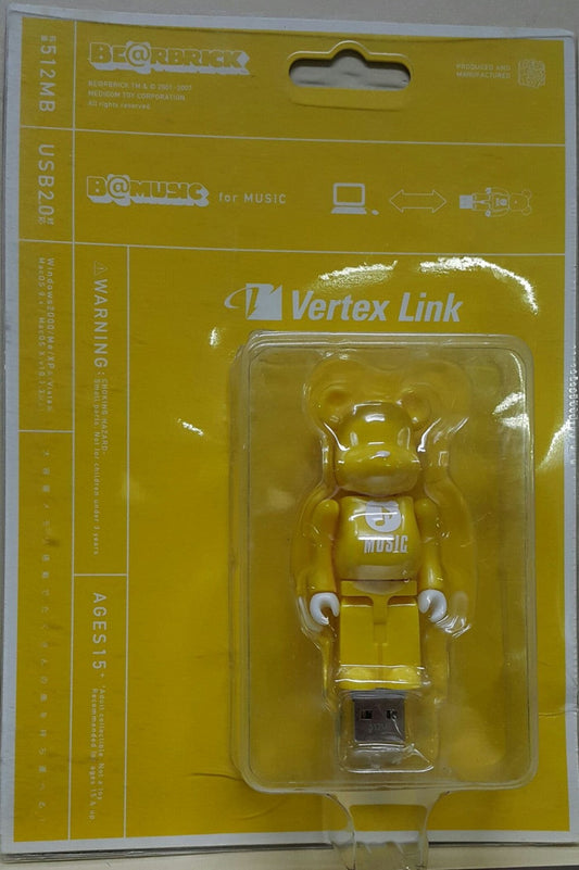 MEDICOM MEDB@000VL02 VERTEX LINK BE@RBRICK MBMU-U512 B@MUSIC
