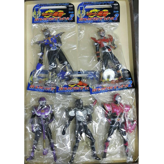 BANPRESTO 31362 MASKED RIDER RYUKI SOFT VINYL FIGURE 2 Dragon Knight Sea Ray Armor King Snake