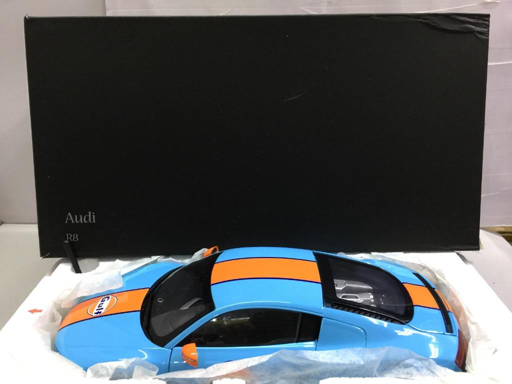 KYOSHO 1/18 AUDI R8 GULF