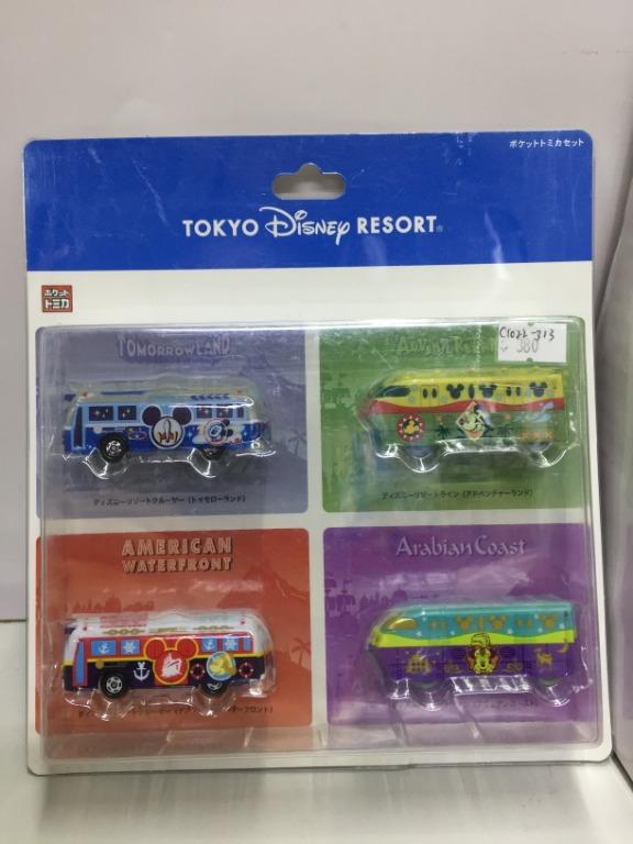 TOMY TOMICA TOKYO DISNEY RESORT Vehicle Set