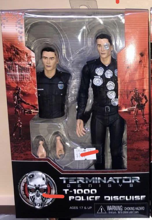 Neca Skydance Terminator Genisy 1000 police disguise 6.5-7 inch figure C926-321