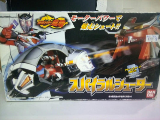 Kamen Rider Ryuki motorcycle model and stand  Used Internal quality bandai 04179