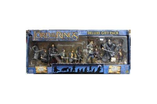 TOY BIZ 81084 THE LORD OF THE RINGS THE FELLOWSHIP OF THE RING GIFT PACK FRODO GANDALF PETER JACKSON