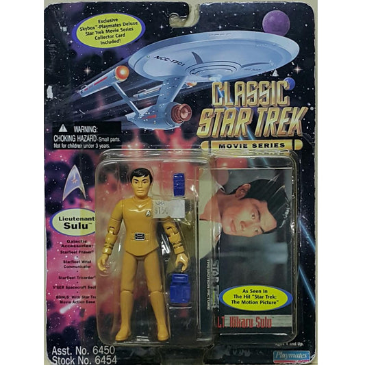 PLAYMATES CLASSIC STAR TREK MOVIE SERIES STAR TREK THE MOTION PICTURE LIEUTENANT HIKARU SULU