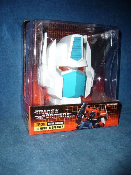 HASBRO Transformers Magus Head Computer Speaker TRANSFORMERS TF02 G1 ULTRA MAGNUS COMPUTER SPEAKER 59002  b31873654