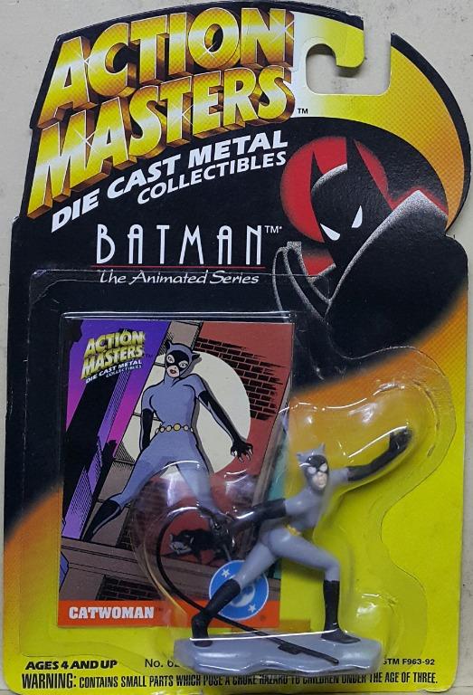 KENNER 62616 BATMAN THE ANIMATED SERIES ACTION MASTERS DIE CAST METAL COLLECTIBLES CATWOMAN SELINA KYLE