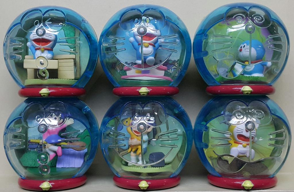 BANDAI 36291 Doraemon Yellow Doraemon Nobita Nobita Shizuka Minamoto Gachapon Set DORAEMON NOBITA NOBI SHIZUKA MINAMOTO SET