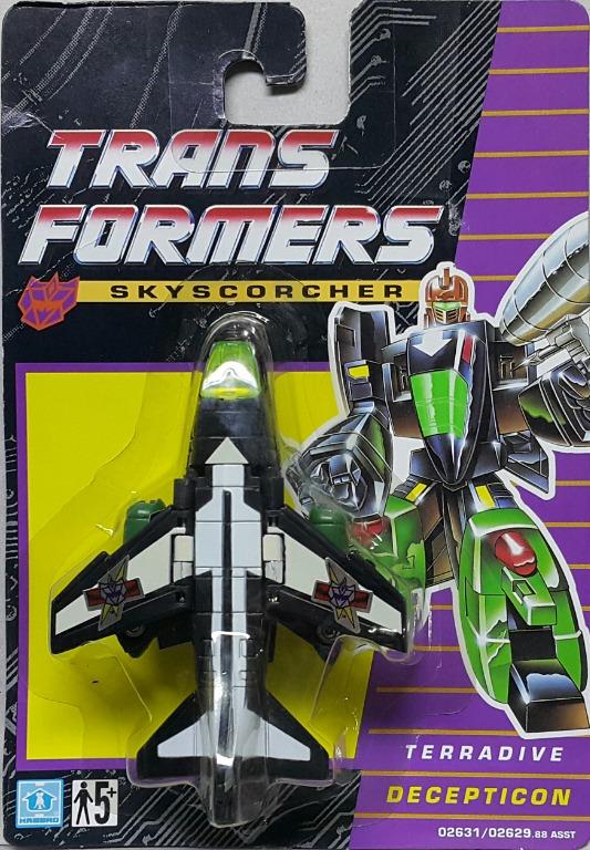 HASBRO 01122 TRANSFORMERS G2 DECEPTICON SKYSCORCHER TERRADIVE