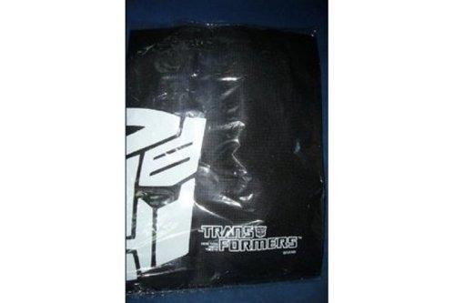 HASBRO 59011 TRANSFORMERS AUTOBOT LOGO SHOPPING BAG BLACK Transformers Autobot Black Eco-friendly Shopping Bag