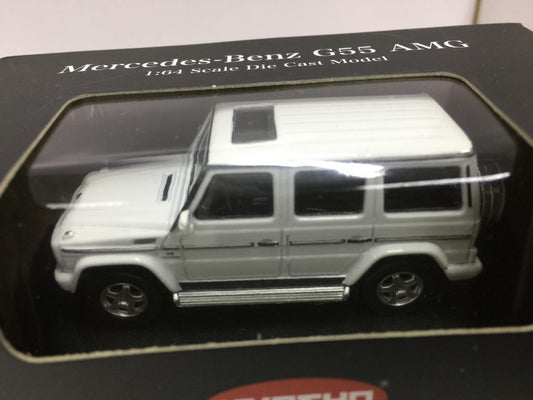 KYOSHO 1/64 MERCEDES-BENZ G55 AMG WHITE