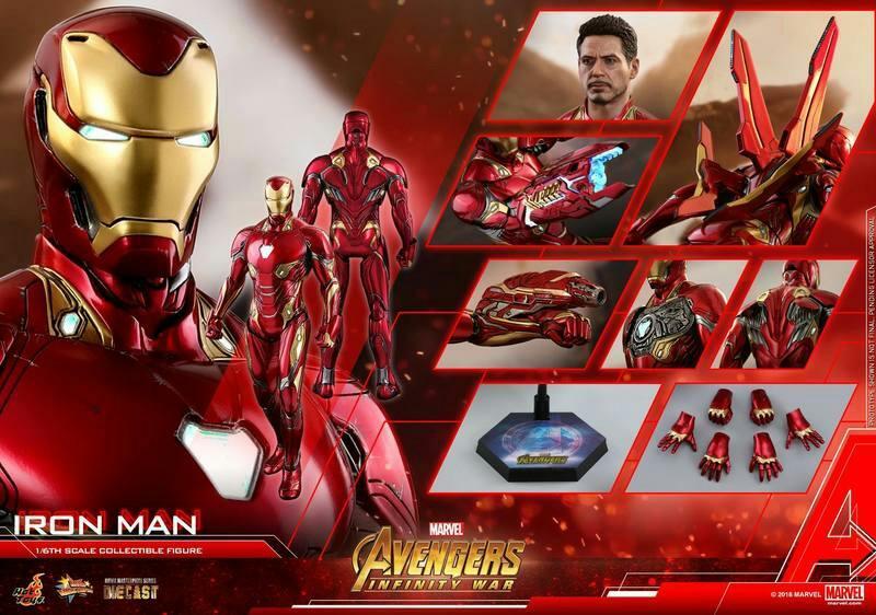 HOTTOYS MMS273-D23 IRONMAN MK L 50 Infinity War 1/6 tony stark