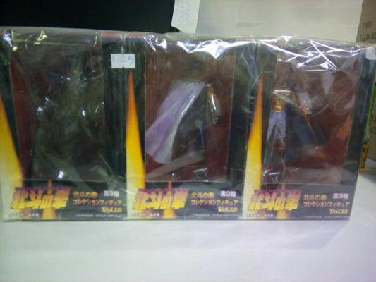 Fist of the North Star figures vol.15 set of 3 new unopened sega 13625