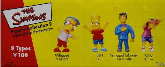 YUJIN THE SIMPSONS 2 SPRINGFIELD ELEMENTARY All 8 types of capsule toys  b30100389