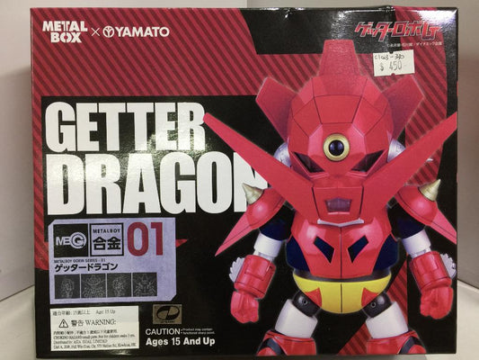 METALBOY GOKIN 01 GETTER DRAGON METAL BOX X YAMATO