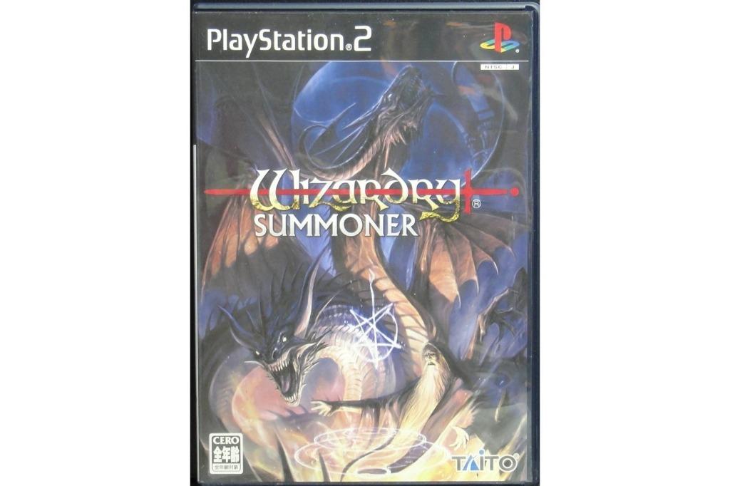 SONY SCEI PS2 TAITO TCPS10108 WIZARDRY SUMMONER Game Japanese Version SLPM62603