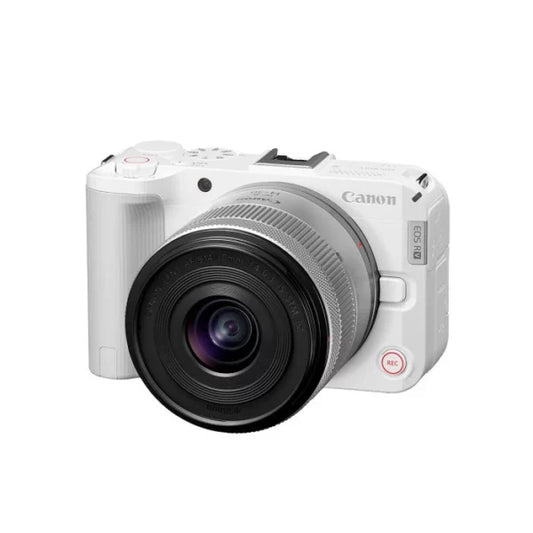 [Pre-order] Canon EOS R50 V with RF-S14-30mm f/4-6.3 IS STM PZ Lens Kit (White)