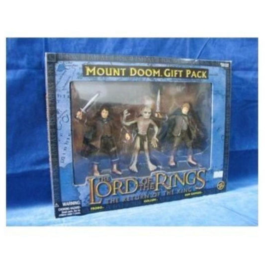 TOY BIZ 81465 THE LORD OF THE RINGS THE RETURN OF THE KING FRODO GOLLUM SAM GAMGEE MOUNT DOOM GIFT PACK