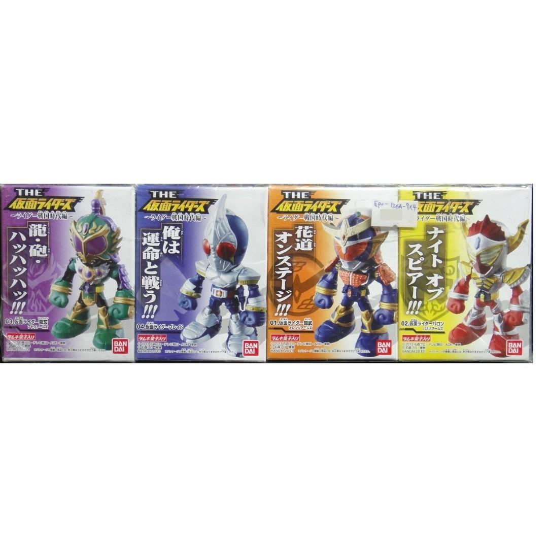BANDAI 82977 KAMEN RIDER GAIM BARON RYUGEN BLADE Kamen Rider GAIM Orange Armor Baron Banana Armor Ryugen Grape Armor Sword Food Toy