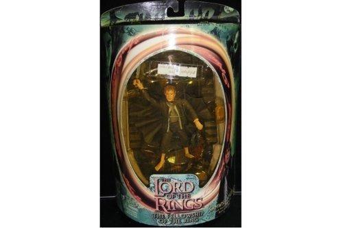 TOY BIZ 81021 THE LORD OF THE RINGS THE FELLOWSHIP OF THE RING SAMWISE GAMGEE WITH MORIA MINES
