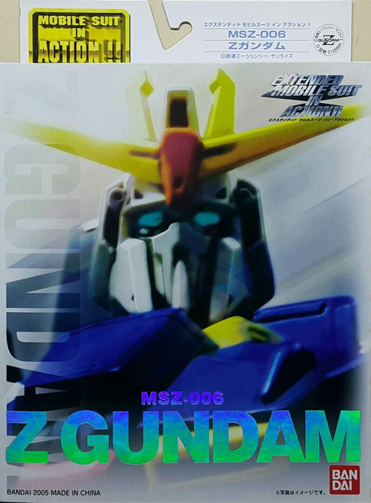 BANDAI 32894 Mobile Suit Zeta Gundam EMIA EXTENDED MOBILE SUIT IN ACTION MSZ-006 Z GUNDAM