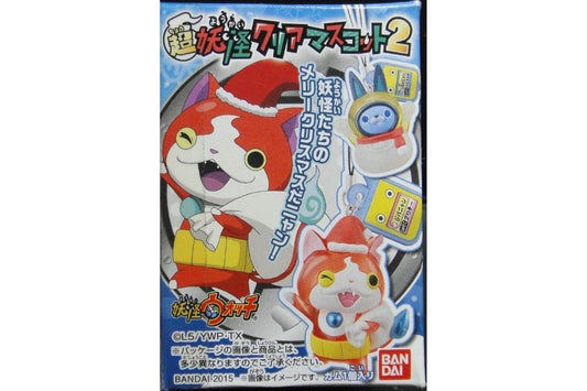 BANDAI YOKAI WATCH Yokai Watch Super Yokai Mascot 2 Earthbound Meowth Mr. Goma USA Bounce Light Snake Dark Nine-Tailed Pretty Dog Box Egg 00827