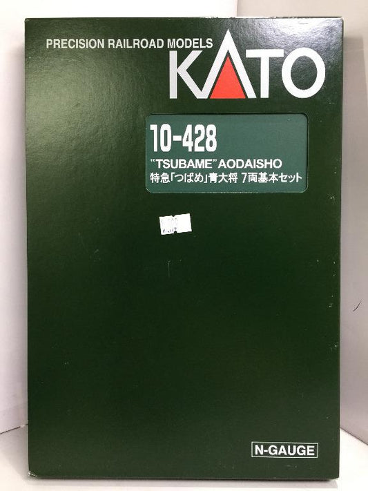 KATO N-GAUGE 10-428 "TSUBAME" AODAISHO PRECISION RAILROAD MODELS