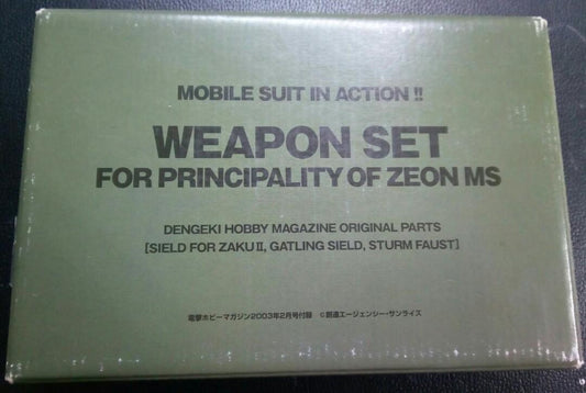 Weapon Set for Principality of Zeon MS