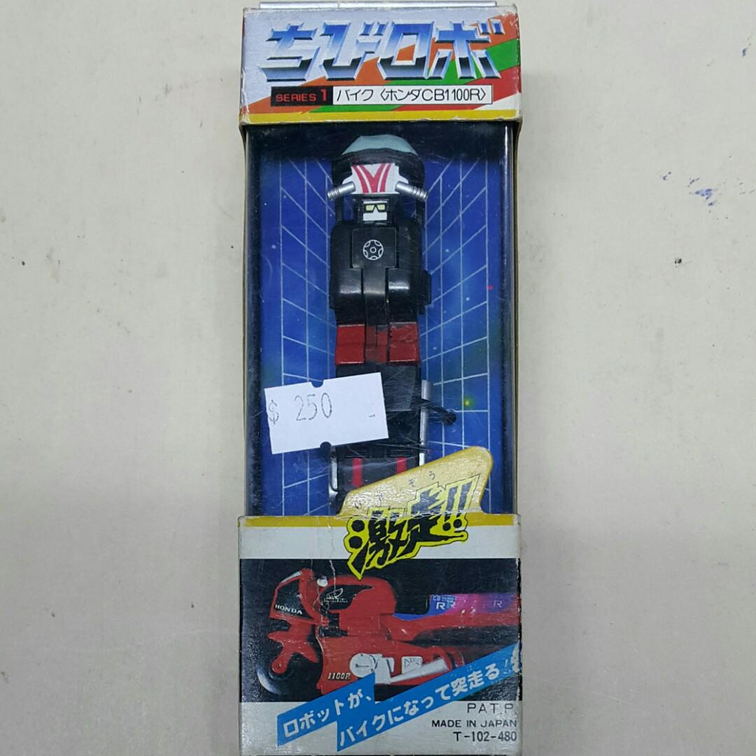 SUN LIFE 4769013 Cute Robot Series 1 Bike Honda CB1100R Black CHIBI-ROBO SERIES 1 BIKE HONDA CB1100R BLACK