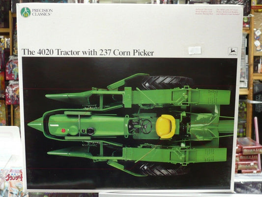 1/16 ERTL 5083 JOHN DEERE 4020 TRACTOR WITH 237 CORN PICKER DIECAST MODEL alloy corn picker tractor