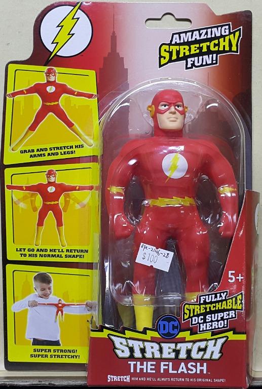 CHARACTER 06689 AMAZING STRETCHY FUN FULLY STRETCHABLE DC SUPER HERO STRETCH THE FLASH  EPC-1540-28