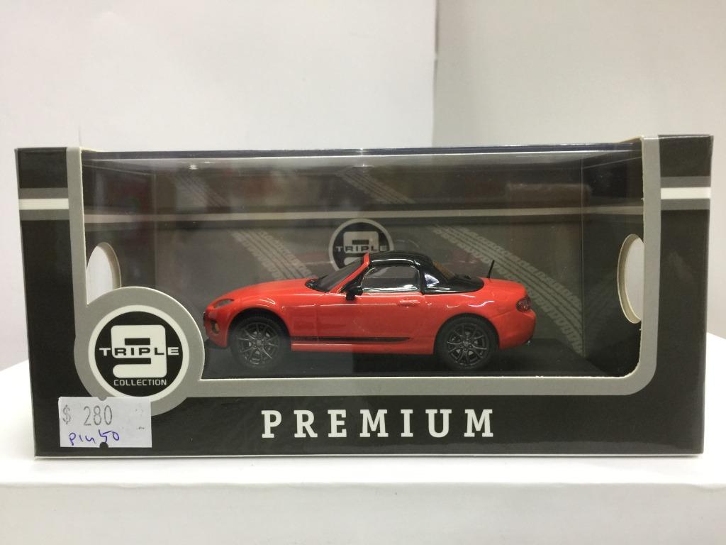 TRIPLE 9 1/43 MAZDA MX-5 2013 RED
