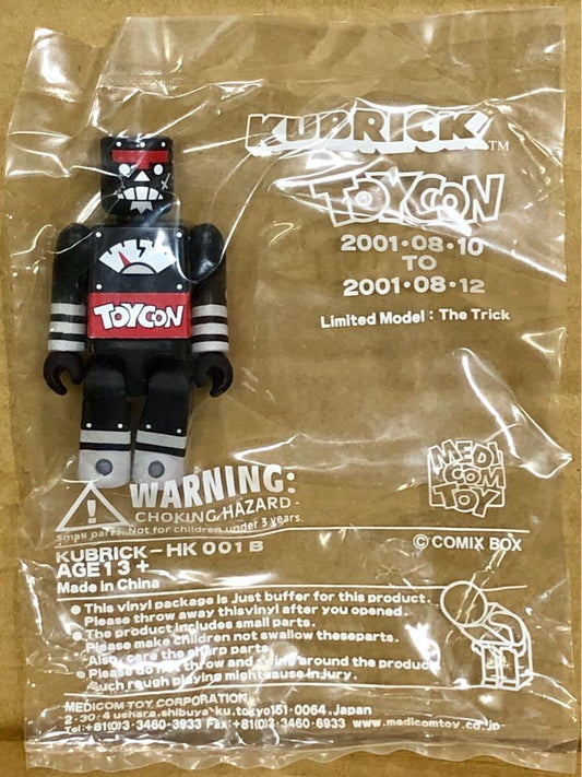 MEDICOM 100% KUBRICK TOYCON 2001 LIMITED MODEL THE TRICK HK001B