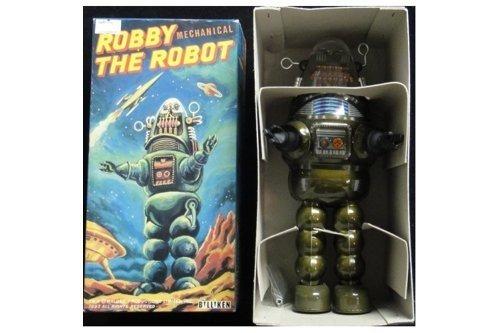 BILLIKEN FORBIDDEN PLANET ROBBY ROBOT WIND-UP TIN TOY Forbidden Planet Robot Ruby Wind-up Tin Figure
