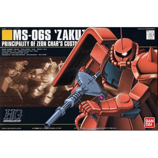 1/144 HGUC 032 MS-06S Zaku II [Char's]