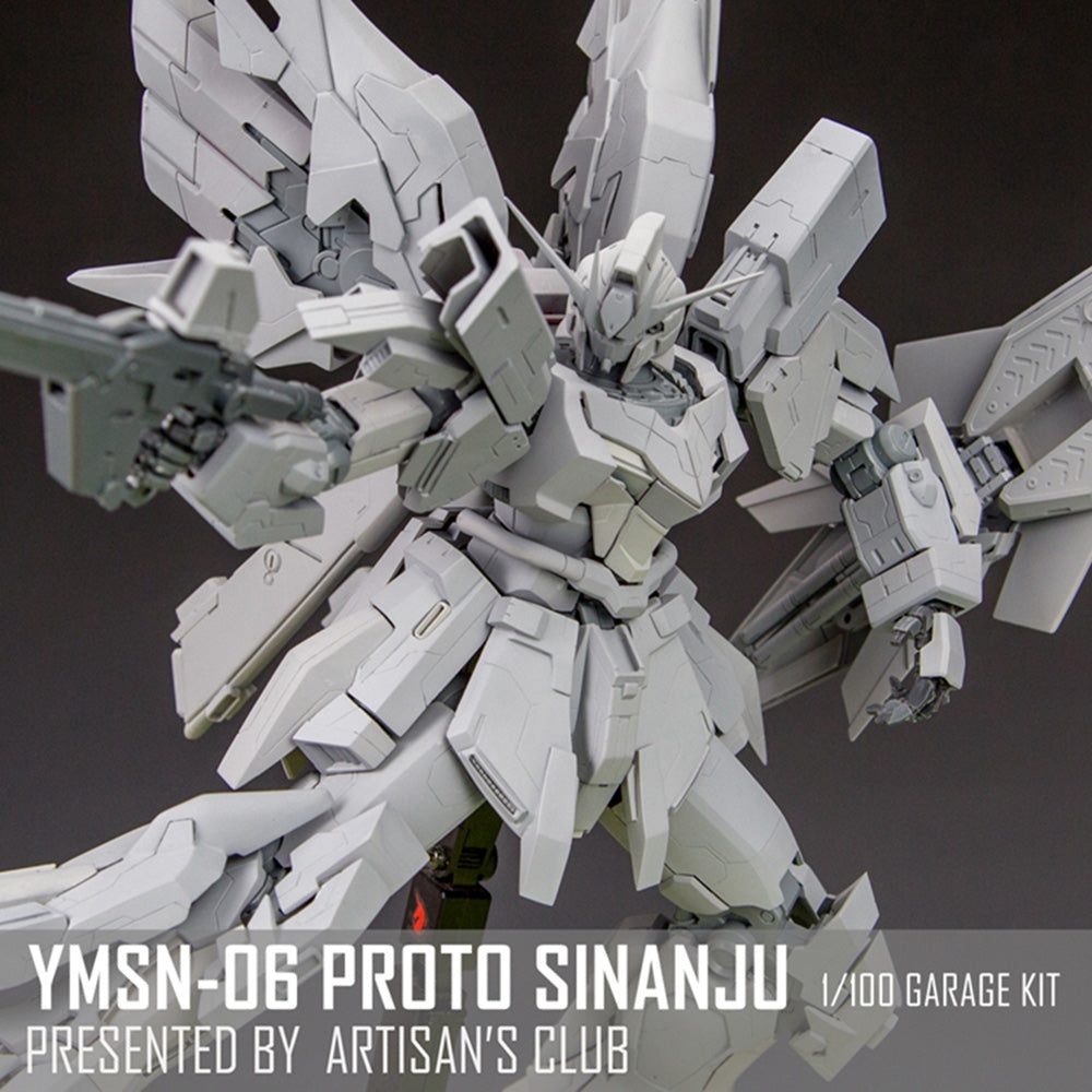 YMSN-06 1/100 Proto Sinanju  [resin conversion kit]