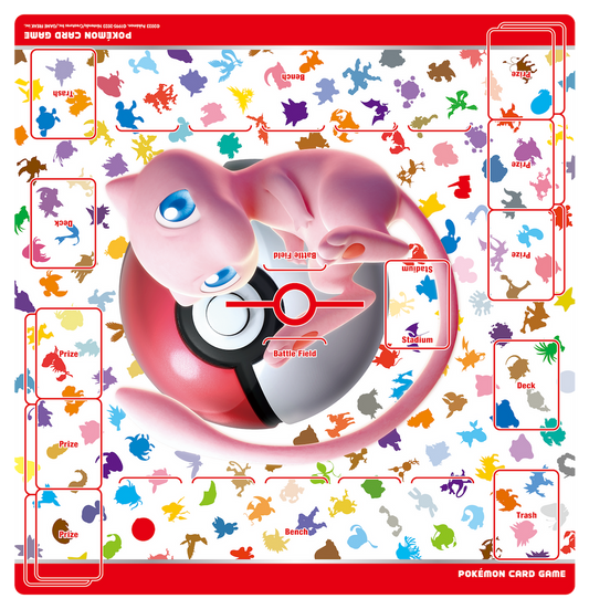 Pokémon playmat Mew (Dream version)