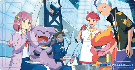 Pokémon Playmat - Red Pine Purple Taro Naridu