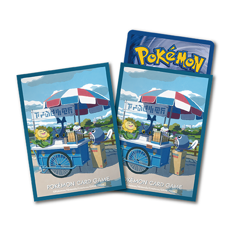Pokémon - Deck Protector Sleeves - Poliwag Sunflora Heracross Chimecho