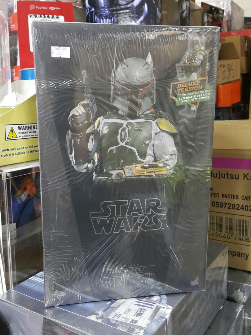 HOT TOYS 18511 Movie Masterpiece Series Star Wars The Empire Strikes Back - Deluxe Edition Boba Fett Doll  L