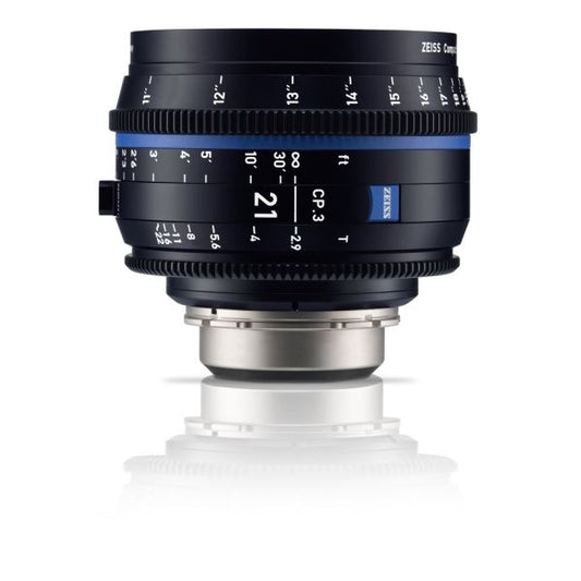 Zeiss CP.3 21mm T2.9 lens (Canon EF mount / Meter)
