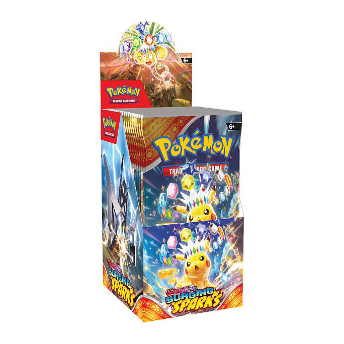 Pokemon TCG SV8 Surging Sparks half Booster Box(18 pack)