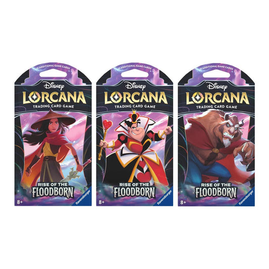 Disney Lorcana TCG The Chapter 2 Rise of the Floodborn Sleeved Booster Pack