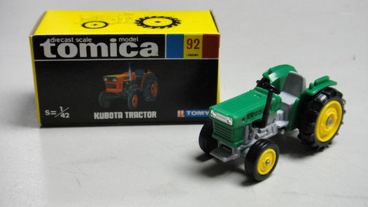 VINTAGE TOMICA 92 - KUBOTA TRACTOR FARM VEHICLE MADE IN JAPAN