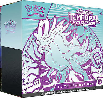 Pokemon TCG US Version SV05 TEMPORAL FORCES Elite Trainer Box