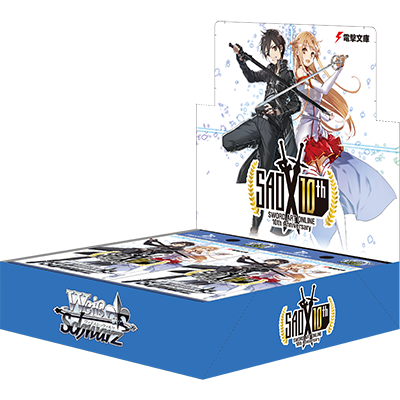 Weiß Schwarz Japanese Version "Sword Art Online 10th Anniversary" Sword Art Online 10th Anniversary Booster Pack (resale)