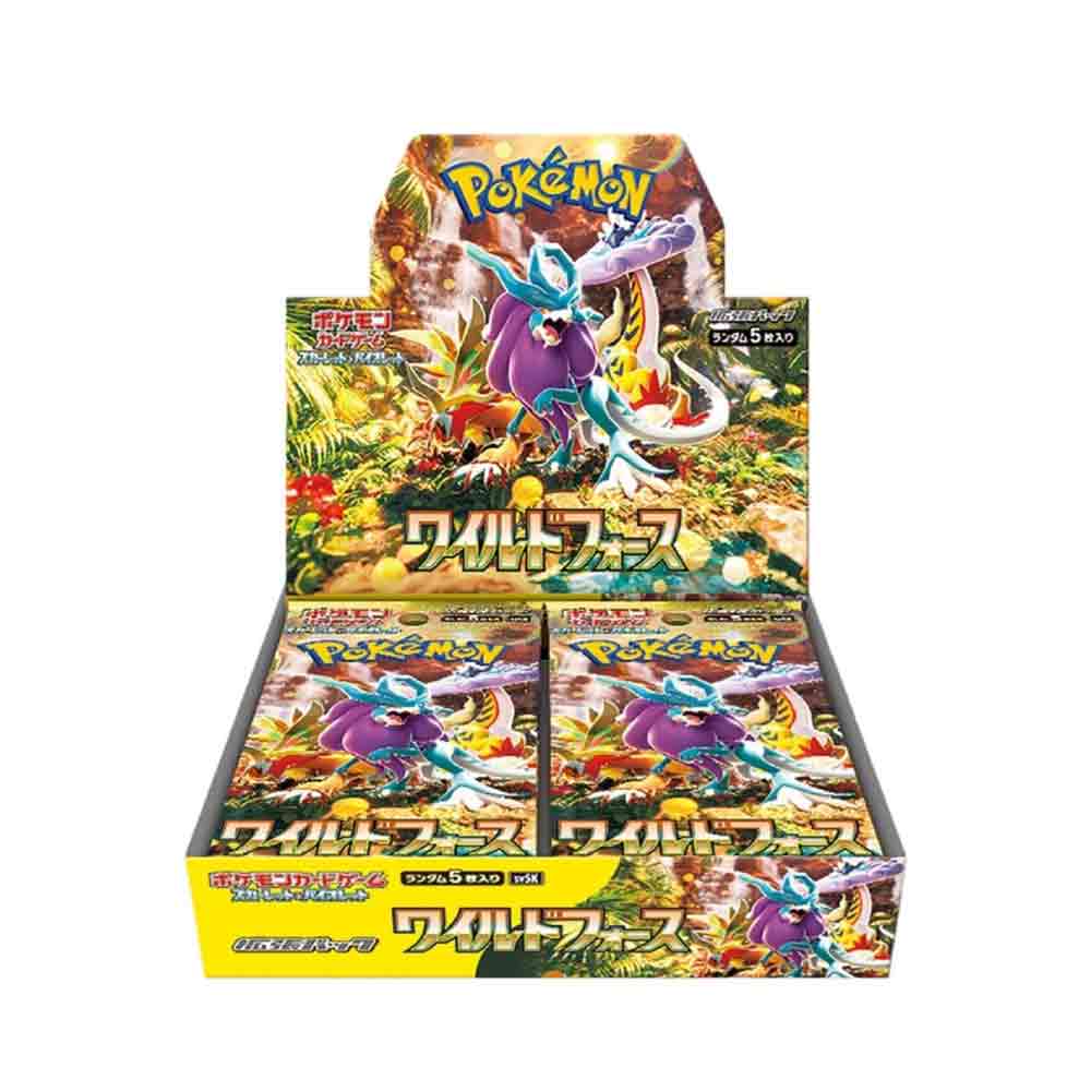 Pokemon TCG Japanese Version SCARLET & VIOLET SV5K "Wild Force" Booster Pack